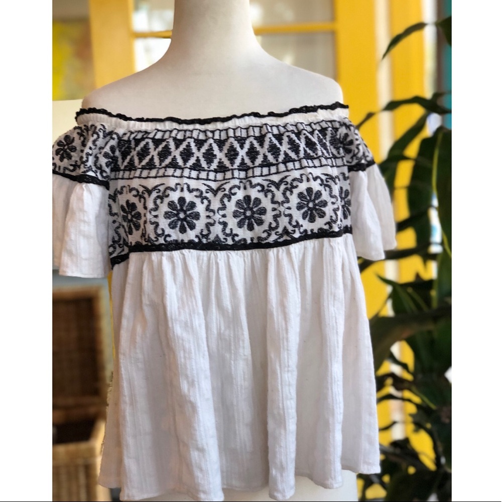 Off shoulder blouse